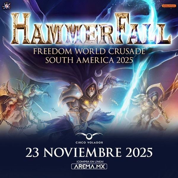 Hammerfall 2025 CDMX