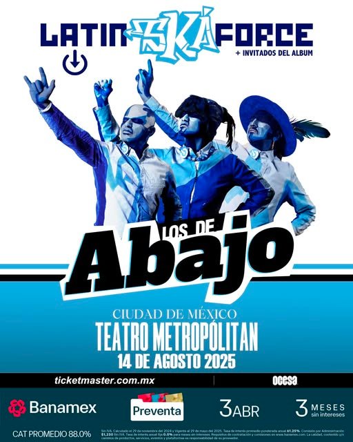 Los de Abajo 2025 CDMX