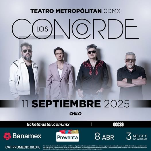 Los Concorde 2025 CDMX