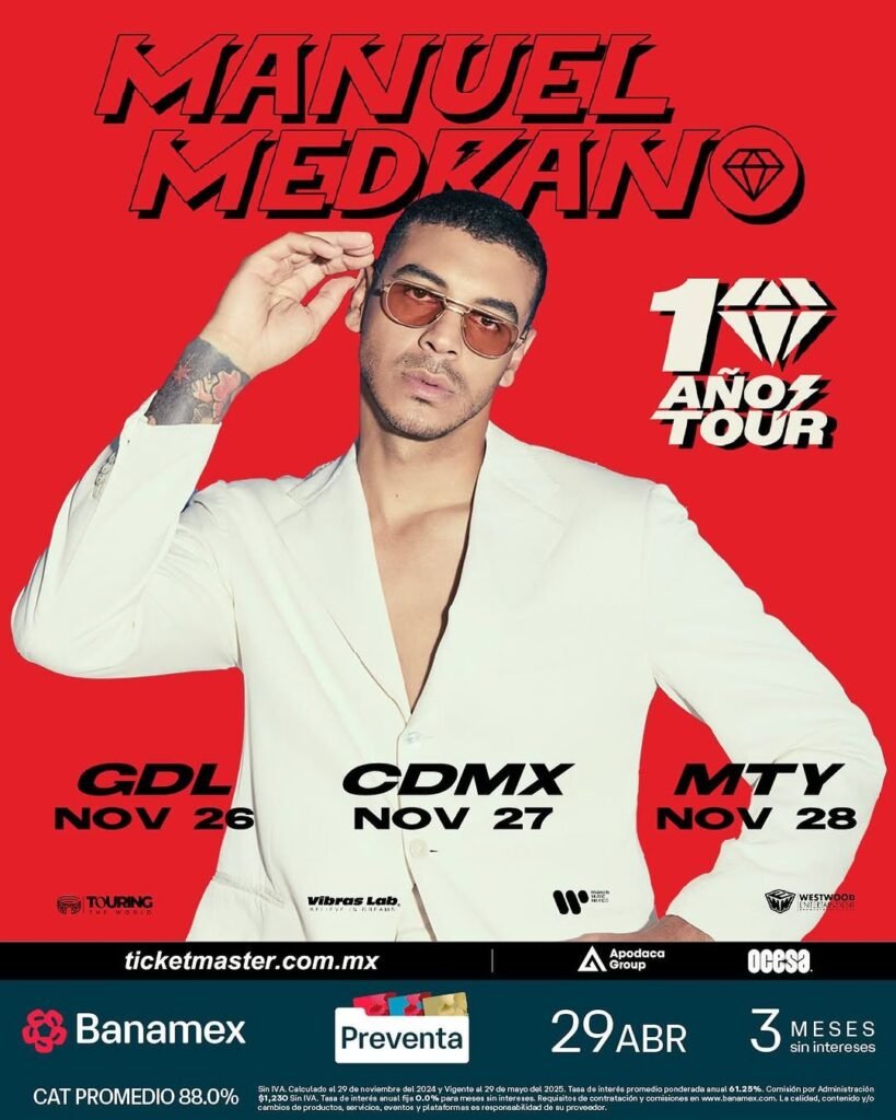 Manuel Medrano 2025 CDMX