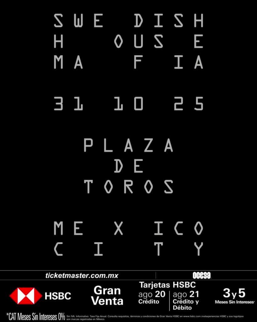 Swedish House Mafia CDMX