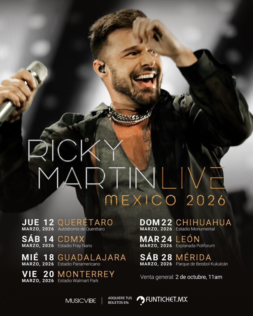 Ricky Martin CDMX